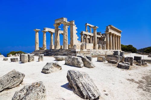 Greek Ruins in Greece