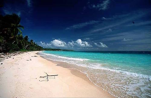 Beach lagoon_Marshall islands