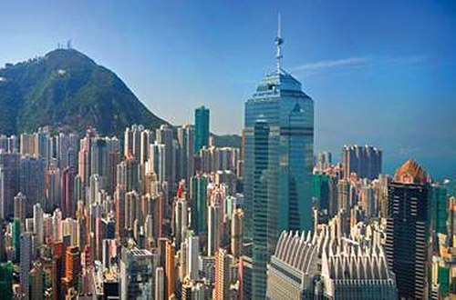 Skyscapers in the Daytime in Hong Kong