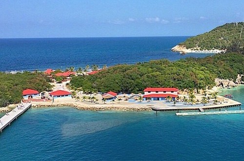 Haiti Coastline Sea and Blue Sky
