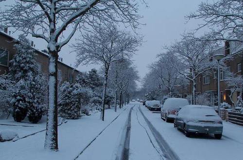 Snowfall Netherlands