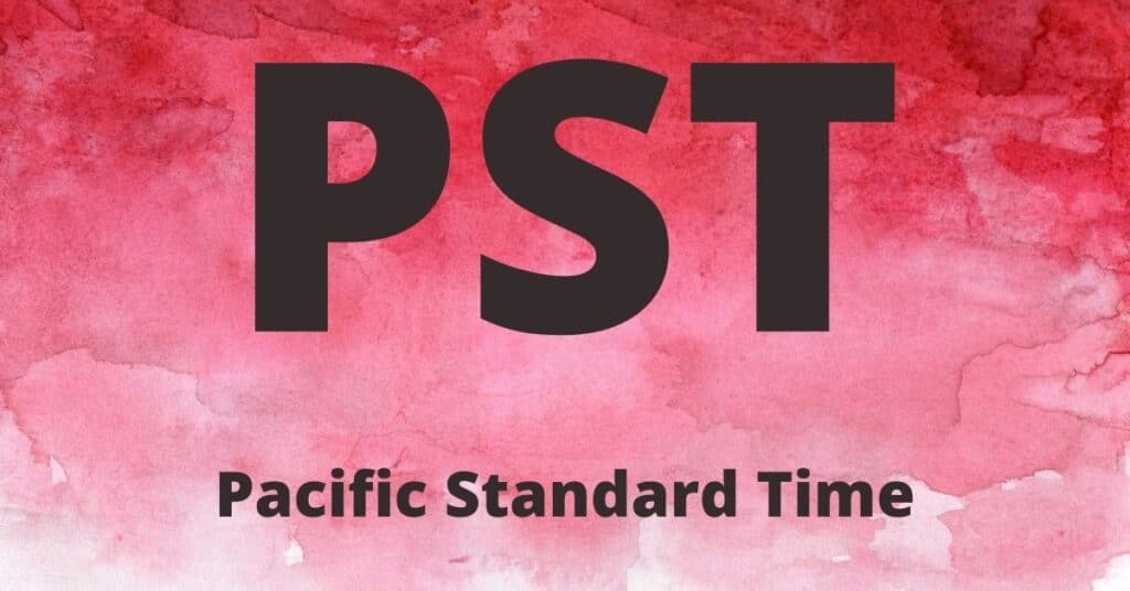 Pacific Daylight Time – PDT Time Zone