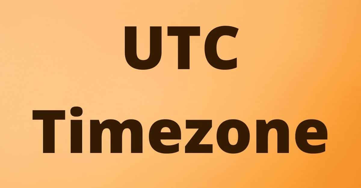 UTC Time Coordinated Universal Time WorldClock Local Time 
