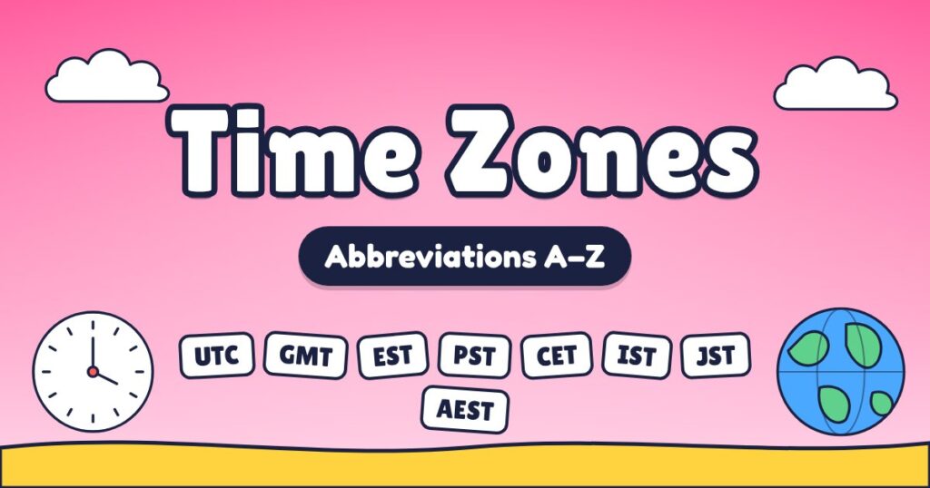 Time Zone Abbreviations
