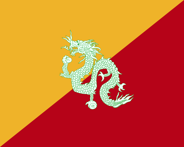 Flag of Bhutan 1949–1956