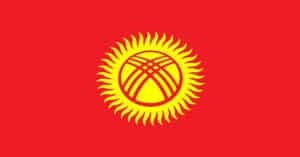 Flag of Kyrgyzstan