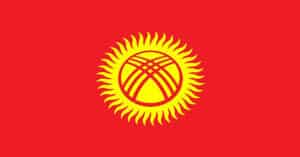 Flag of Kyrgyzstan