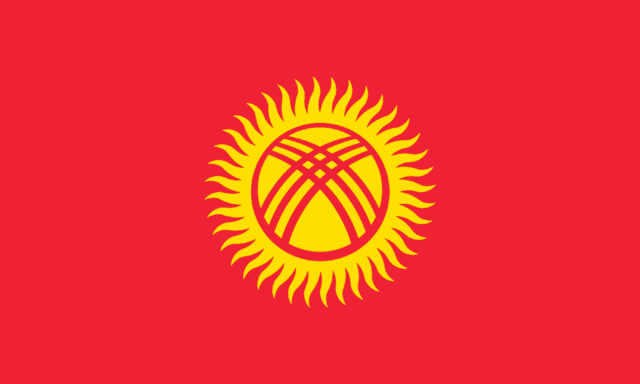 Kyrgyzstan Flag