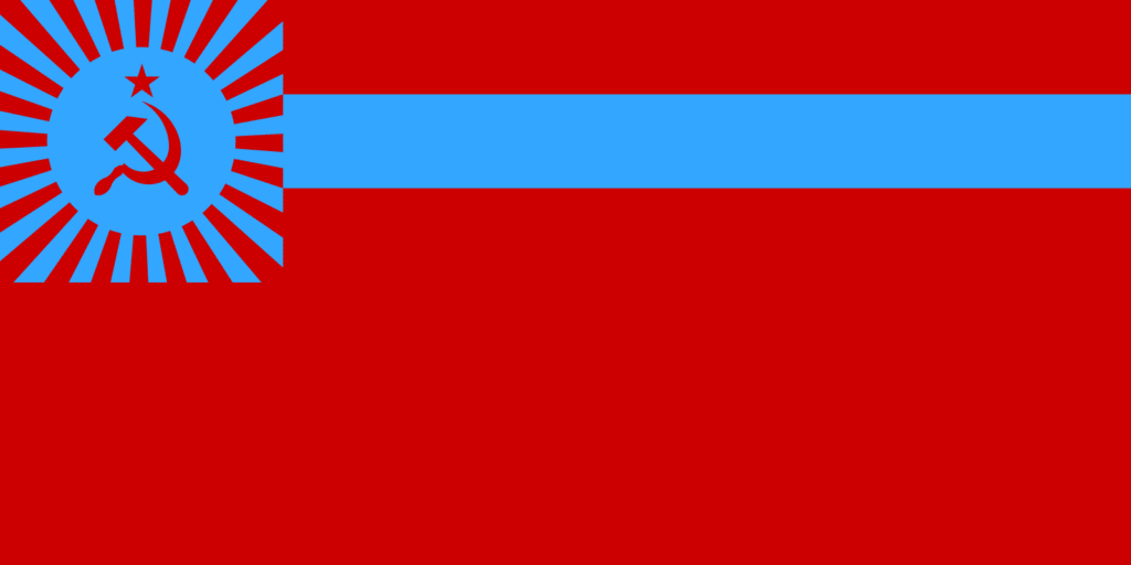 Soviet Georgian Flag