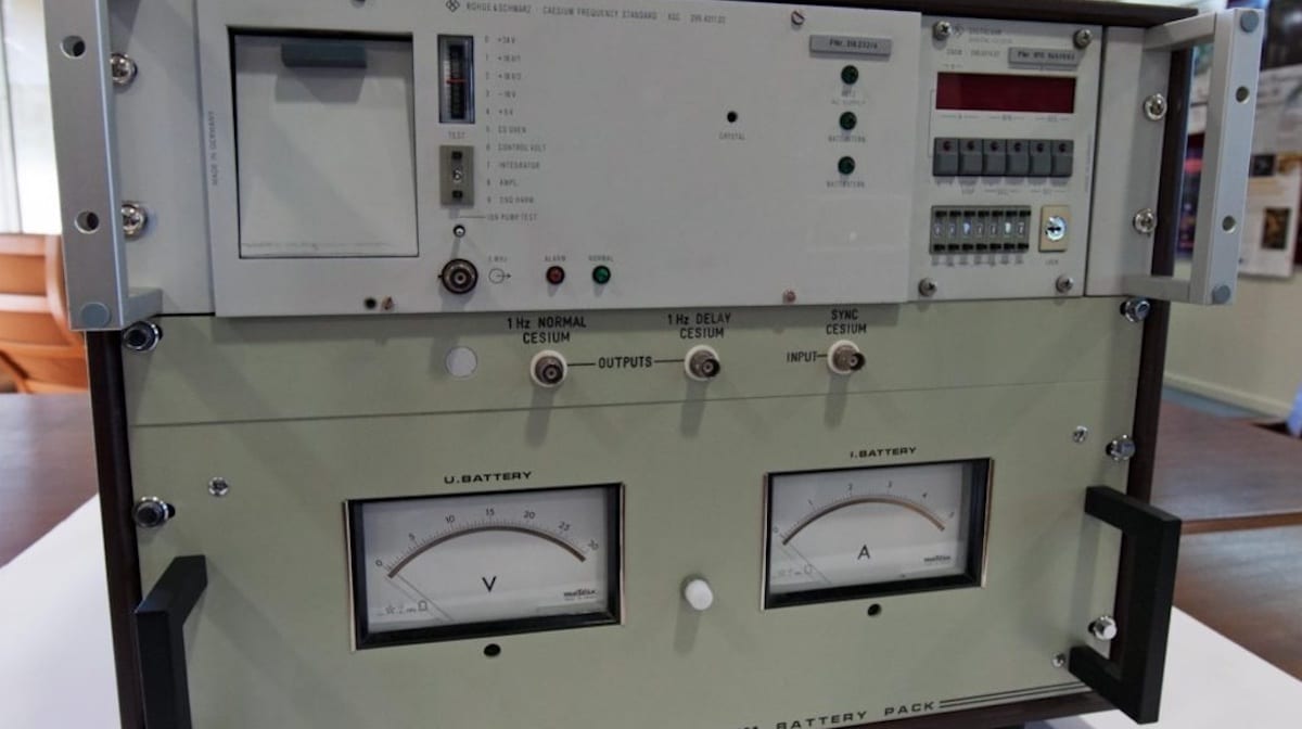 Atomic Clock Time By Frequency Of Atoms Local Time