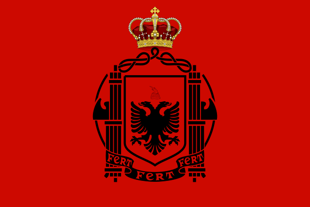 Flag of Albania 1939-1943