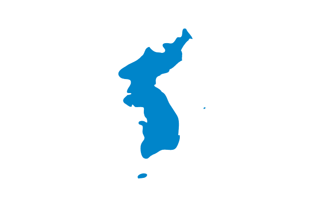 Unification flag of Korea