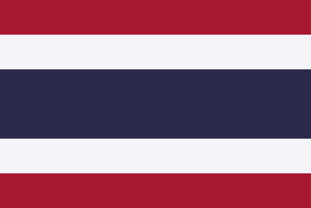 Current Thailand Flag