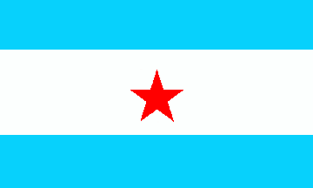 Nicaragua Flag 1855