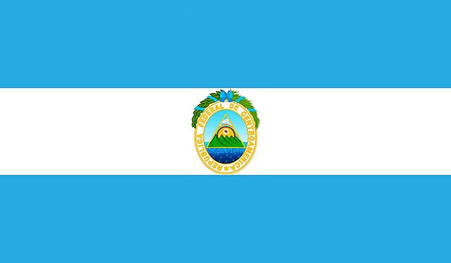The Flag of the Federal Republic of Central America
