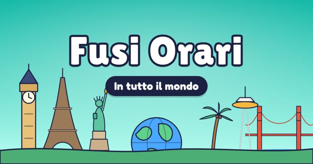 Fusi orari nel mondo