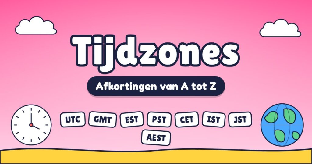 Afkortingen voor tijdzones